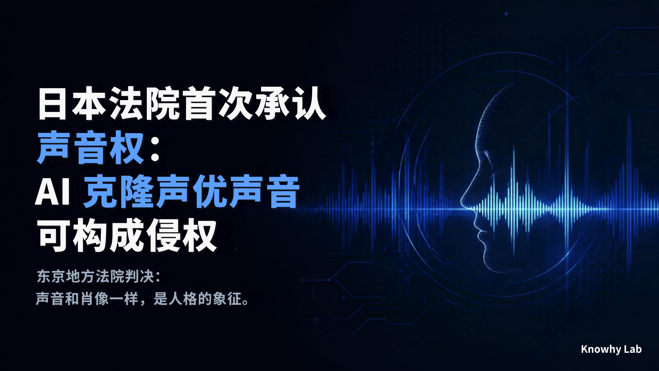 日本法院首次承认声音权的 Canva 品牌封面